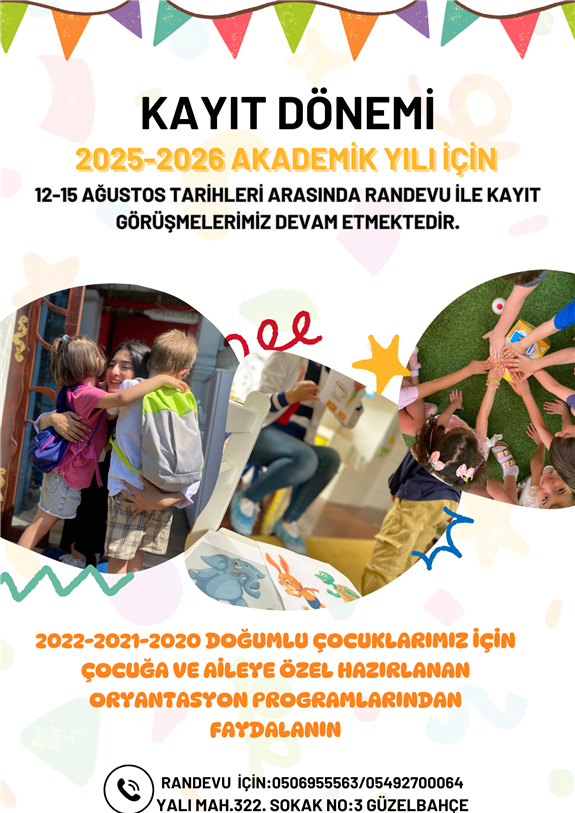 2025-2026 AKADEMİK YILI KAYIT DÖNEMİ