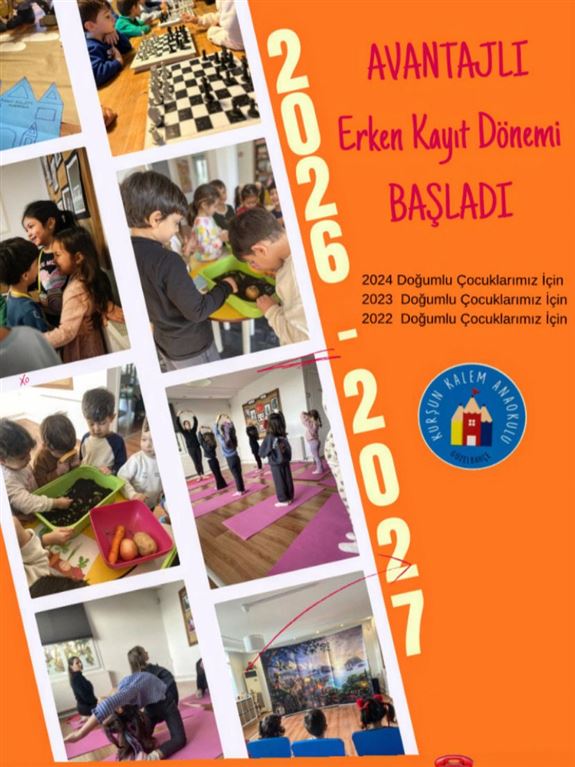 2026-2027 ERKEN  KAYIT DÖNEMİ BAŞLADI